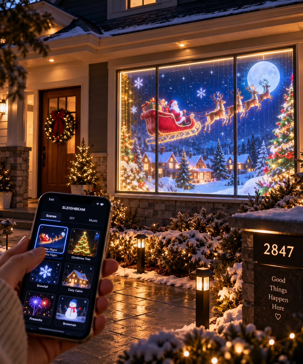Vivid Smart LED Curtain Lights